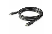 StarTech.com 1m USB-C to USB-C Cable 5A PD USB-IF Certified Charge Black