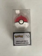Pokemon Poke Ball Cartoon USB 16GB Flash Drive By EKIDS