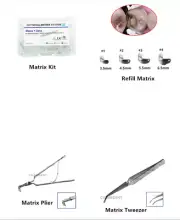 Dental Matrix Band Plier Sectional Matrice Ring Clip Fit Palodent V3 Garrison
