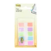 2 Pack 3M Post-it Page Flags, 5 Bright Colors, 0.47in x 1.7in, 100 Ct