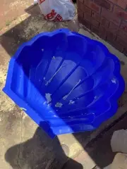clam shell sand pit or pool for children, pets and family, Two Clam Shells