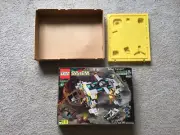 Lego Rock Raiders Tunnel Transport 4980 Year 1999 Empty Box Yellow Plastic Only