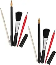 SHINEOFI 10pcs Scratch Painting Tools Set Scratch Painting Pens Art Drawing Tools for Boys and Girls