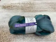 Malabrigo NUBE Fiber 100% Merino Wool Roving - spinning felting - Aguas