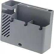 STARTIST Chopsticks Holder Utensils Cutlery Holder Wall Mount Tableware Wall Drainer Cultery Drainer Chopstick Drainage Box for Forks, Gray
