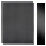 2Pk 400x300mm DIY PC Case Dust Mesh Filter w/ Magnetic Frame Strip for Computer