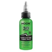 Moon Glow In The Dark Fabric Paint 30ml Single Costume Make Up