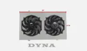 Aluminum Shroud+Fans For Chevy El Camino Camaro Monte Carlo Impala Nova (for: Chevrolet)