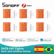 SONOFF SNZB-04P Zigbee Door Window Alarm Sensor For EWelink Smart Home Security