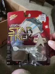 Johnny Lightning Legends of Star Trek Klingon D7 Battlecruiser Cloaked