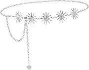 [BESTYASH] Unique Metal Sun Waist Chain Belts Waist Chain for Women Bikini Belt Elegant