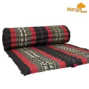 NNEDSZ Thai Kapok Roll Up Mattress Foldout Mat RedEle