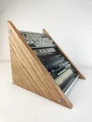 Volca Korg two mode Rack Real Wood Stand Side Wooden Panel Beats Bass