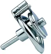 LZMYZ Extra Short Male with Catheter Chastity Device Chastity Belt Cage Breathable Chastity Cage Cock Cage Chastity SM Bondage Sex Toy for Men (B-50 mm)