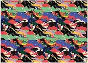 Wrapping Paper Carbon Paper Colorful Clear Pattern Delicate Texture Christmas Halloween Birthday Anniversary for Adult (Color : 3 Sheets)