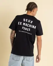 [Deus Ex Machina] Deus Ex Machina Men's Venice Skull T-Shirt in Black Size Large L Black