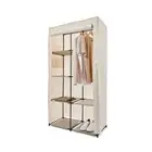 5 Shelves Brand New Easy to assemble Portable Wardrobe Large Space Storage