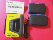 NEW 2010 Sony Sports Tape/AM/FM WALKMAN w/ NEW Sony Dual SRS-22 Speakers