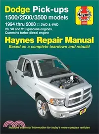 在飛比找三民網路書店優惠-Haynes Repair Manual - Dodge P