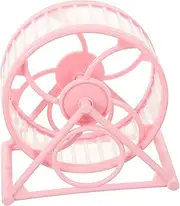 Abaodam Hamster Running Wheel Silent Exercise for Guinea Pigs Chinchillas Hedgehogs for Pet Activity Quiet Design for Peaceful Nights Fun Plaything Home Decor