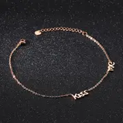 Kiss Me Anklet