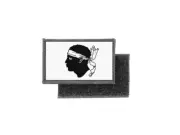 Flag patch printed badge country corse corsica