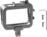 DGBAY Metal Camera Protective Frame Cage,Aluminium Alloy Case for Insta360 GO 3,with wrench and screws tools
