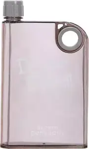 Water Bottle Flat Water Bottle, Reusable Clear Water Bottle Sports Water Bottle
