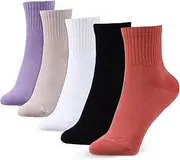 [Outanaya] Cotton Socks for Women Pilates Thermal Ankle Socks Casual Thin Boot Fitness Unisex