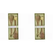 2x 2pc LVD Server Apple Home Kitchen Serveware/Tableware