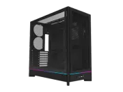 MONTECH HS01, ATX Mid-Tower PC Case, Gaming PC, High-Airflow, Reversible Layout,