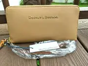 Dooney & Bourke Desert City Large Zip Around Wristlet Wallet