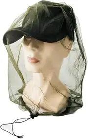 Midge Net Mosquito Net Mesh Anti Bug Net Face Protection for Outdoor Fishing Camping Hiking Green