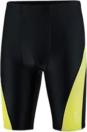 [DEVOROPA] Boys' Swim Jammers Youth Competitive Swim Team Suit Quick Dry Athletic Swimming Shorts UPF 50+