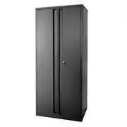Pinnacle 1830 x 860 x 410mm Gloss Black Lockable Garage Cabinet