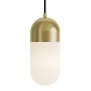 AFX IRVP05LAJUD Irvine 5"W LED Mini Pendant - Brass