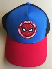 ~ Marvel Superheroes ~ Spider-Man Hat/Cap ~ OSFM ~ Disney ~