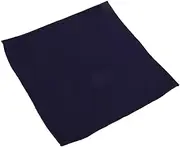 [LIFKOME] Business Suit Pocket Square Thumb Decoration Accessories Decorations Square Bracket Handicrafts Bone-shaped Handle Wedding Handkerchief Business Handkerchief Navy Polyester Yarn