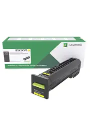 LEXMARK CX825/CX860 YELLOW EXTRA HIGH YIELD RETURN PROGRAM TONER CART 22K