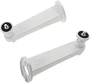 1Set Adjustable Camera Wall Mount Bracket Heavy Duty Security Camera Stand for Indoor Outdoor Use Rotation and Tilt White