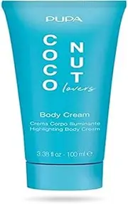 [Pupa Milano] Coconut Lovers Highlighting Body Cream - 001 Golden Dreams for Women 3.38 oz Bronzer