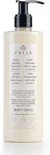 Prija Hands and Body Moisturiser Hydrates and Protects the Skin with Vitamin E, Helps Protect Skin from Ageing by Creating Long Lasting Hidration, Vegan Friendly 380ml