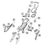 Genuine Mopar U Type Clip 68325078AA