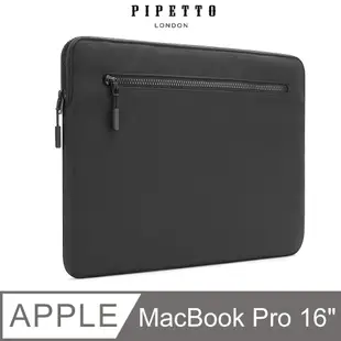 Pipetto MacBook Pro 16吋 Organiser 防撕裂布電腦包-黑色