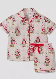 BNWT Peter Alexander Strawberry Shortcake Set Girls Size 6