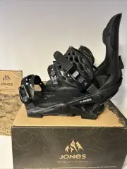 Jones Meteorite Snowboard Bindings Large Black 2023
