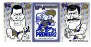 West Coast Eagles - 1994 AFL Premiers - Weg Card Set. 10th Anniversary gold #466