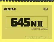 Pentax 645N II 645NII Camera OWNER'S OPERATING MANUAL