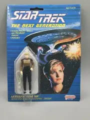 Vintage New Galoob 1988 Star Trek The Next Generation Lieutenant Tasha Yar