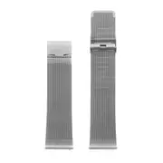 Watch Strap by Watx & Colors Wxco2700 Silver
